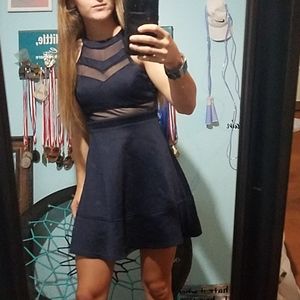 Blue dress
